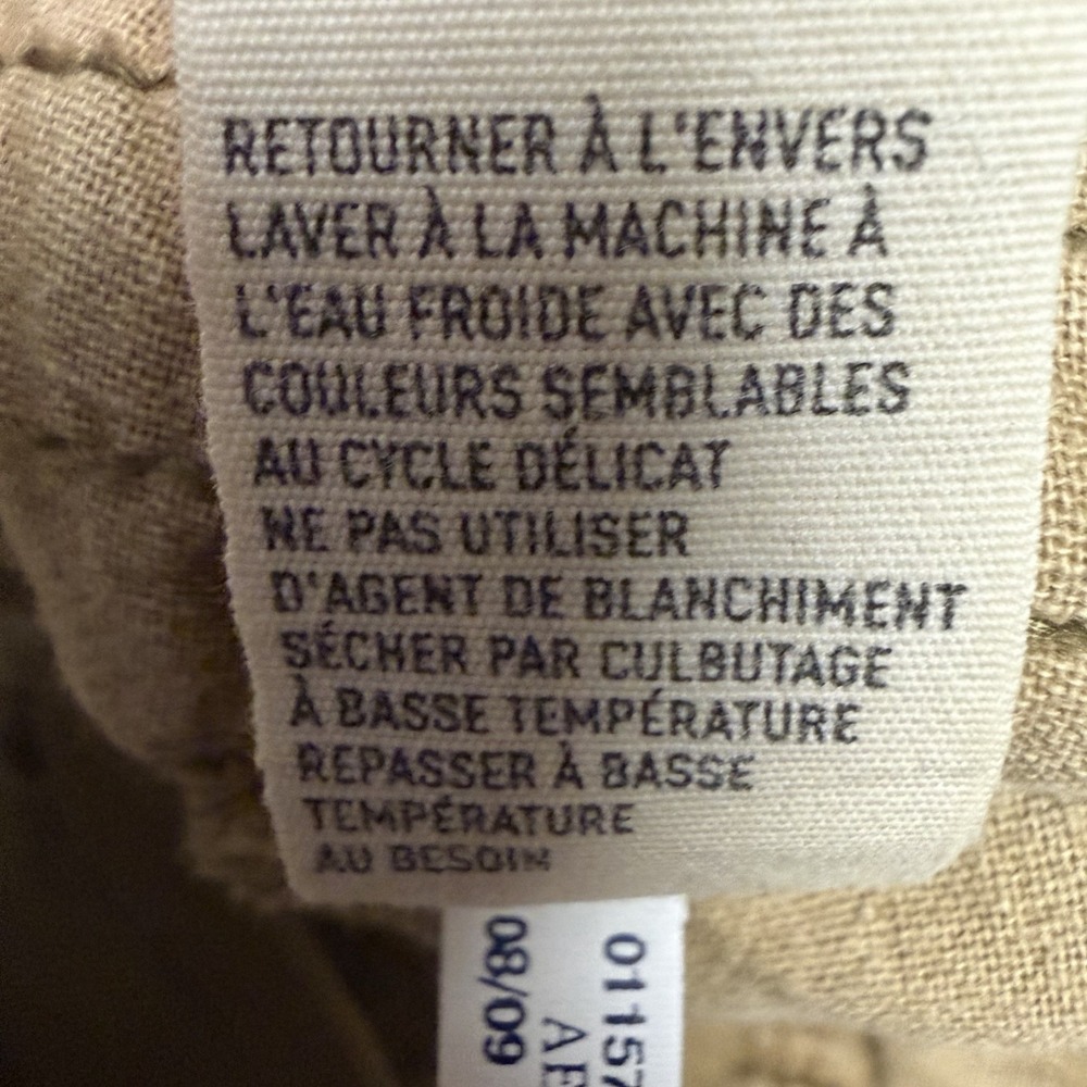 Y2K American Eagle Men's Khaki Cargo Pocket Pants Size 28/30 Grunge Utility‎ - Picture 10 of 10